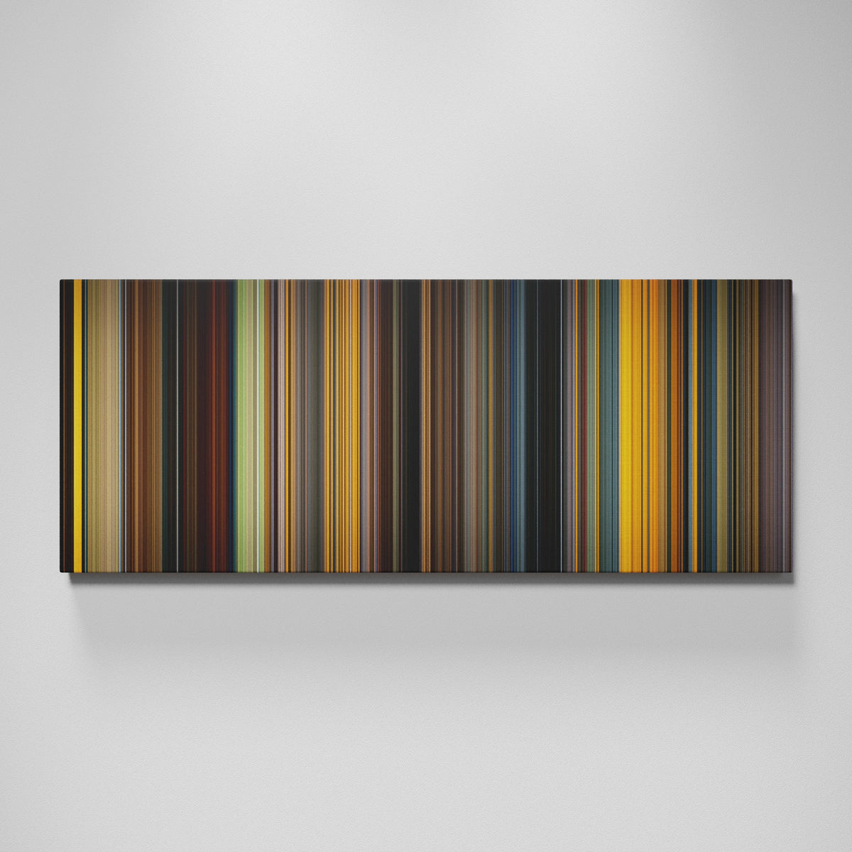 Dune movie canvas wall art - color palette print