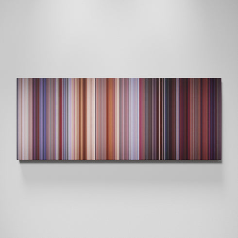 Team America: World Police movie canvas wall art - color palette print