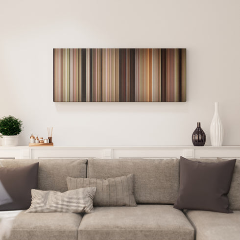 Fried Green Tomatoes canvas print in living room - film wall decor