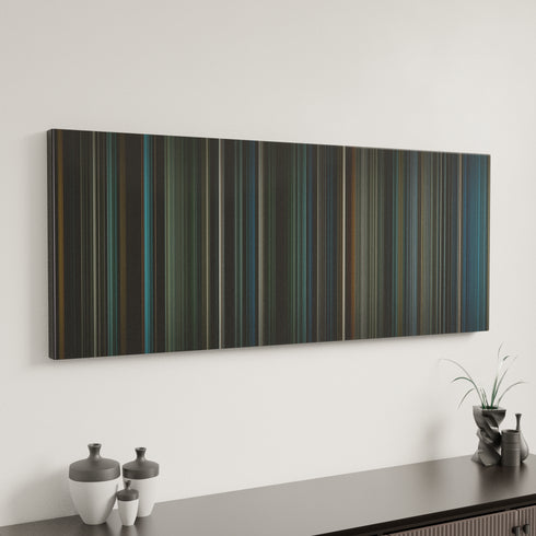 Sleepy Hollow canvas art in modern interior - movie color palette