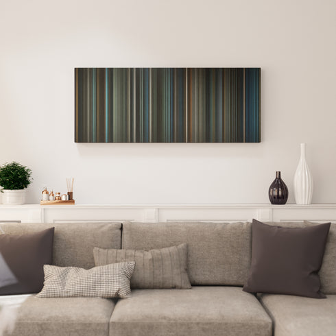 Sleepy Hollow canvas print in living room - film wall decor