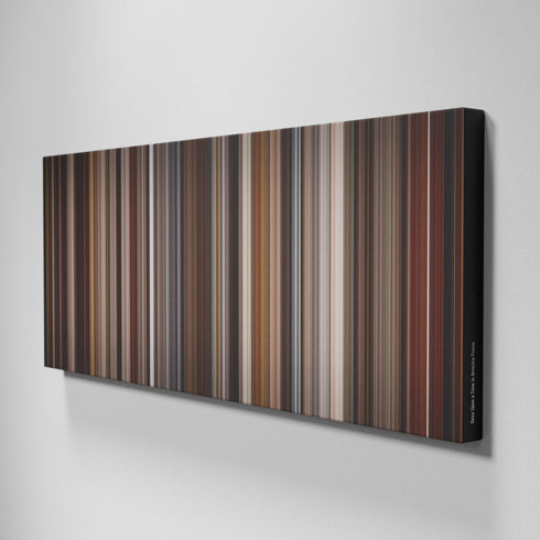 Side view of Buff's of Once Upon a Time in America Frome on the wall