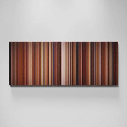 Like Water for Chocolate movie canvas wall art - color palette print