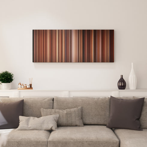 Like Water for Chocolate canvas print in living room - film wall decor