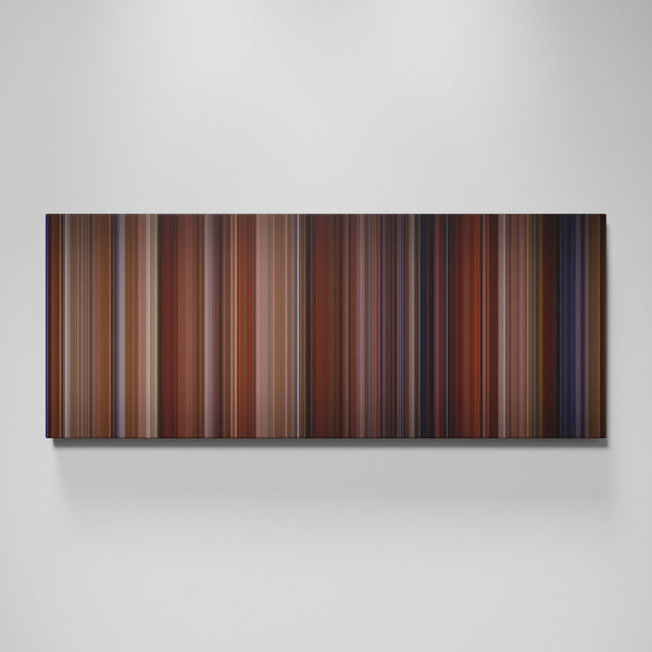 The American President movie canvas wall art - color palette print