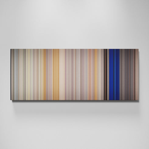 Clerks II movie canvas wall art - color palette print