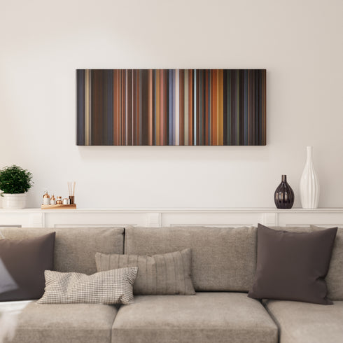 Little Women canvas print in living room - film wall decor