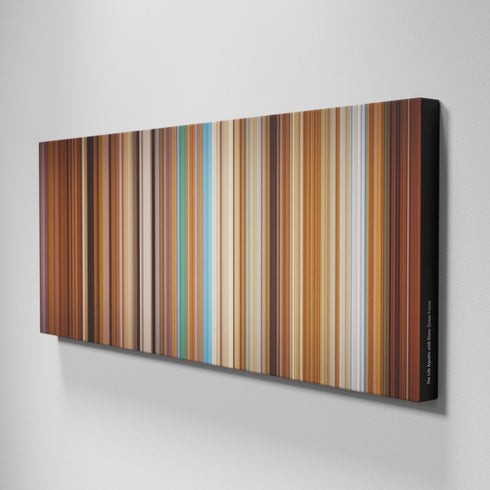 Side view of Buff's of The Life Aquatic with Steve Zissou Frome on the wall