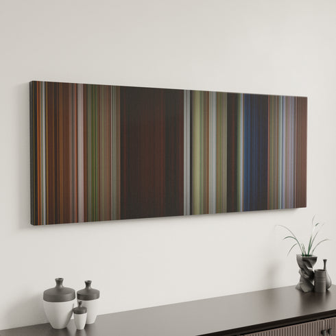 Minimal interior design with On Golden Pond Frome on the wall