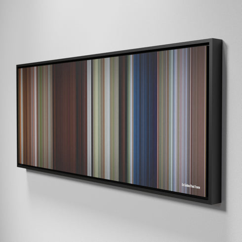 Side view of Framed Buff's of On Golden Pond Frome on the wall