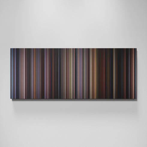 Chocolat movie canvas wall art - color palette print