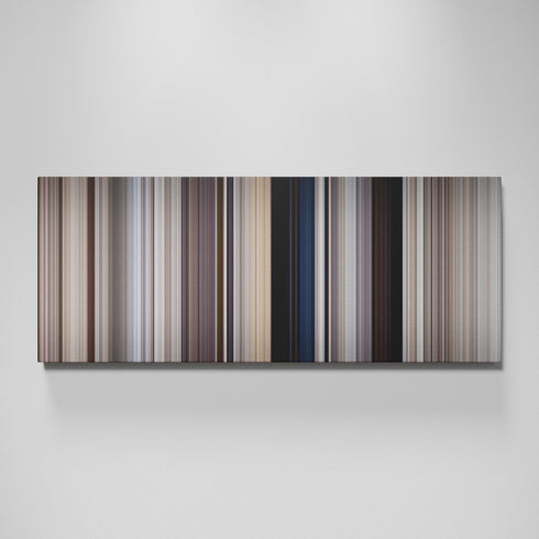 The Big Country movie canvas wall art - color palette print