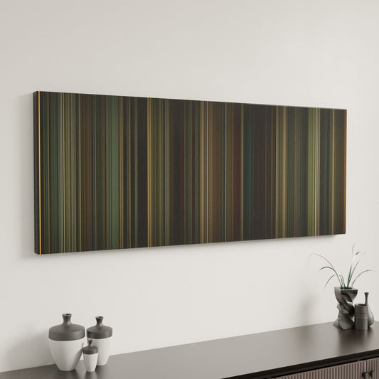 Minimal interior design with The Imitation Game Frome on the wall