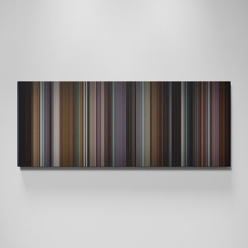 The Sixth Sense movie canvas wall art - color palette print