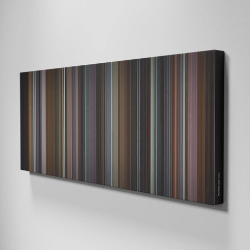 Side view of Buff's of The Sixth Sense Frome on the wall