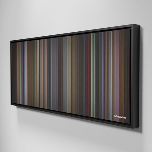 Side view of Framed Buff's of The Sixth Sense Frome on the wall