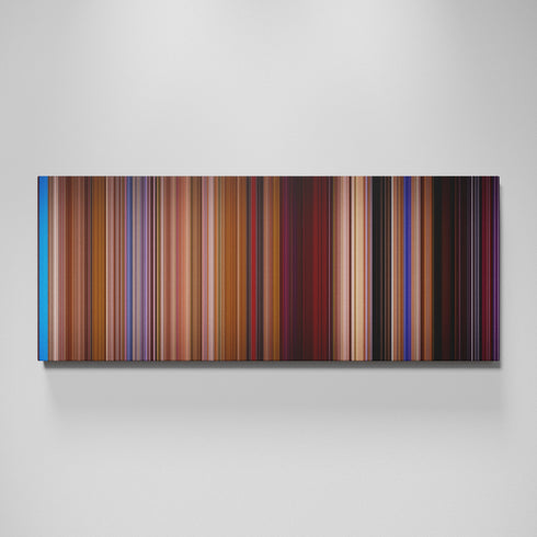 Twin Peaks: Fire Walk with Me movie canvas wall art - color palette print