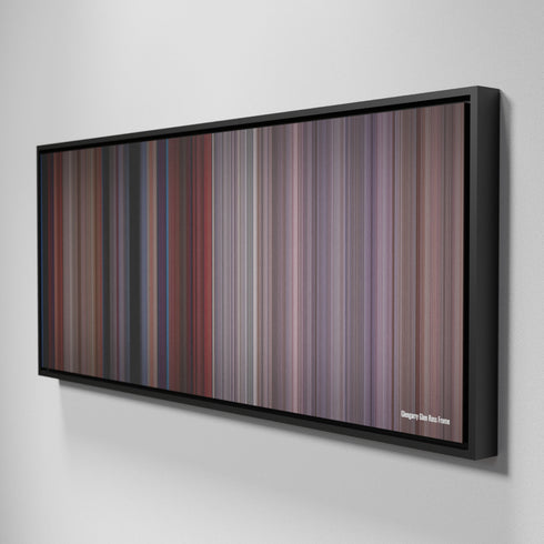 Side view of Framed Buff's of Glengarry Glen Ross Frome on the wall