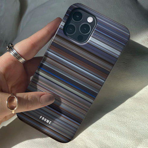 behind the red door Frome phone case when holding in hands