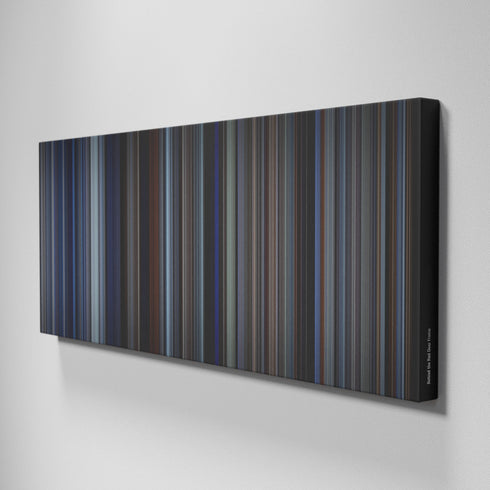 Side view of Buff's of Behind the Red Door Frome on the wall