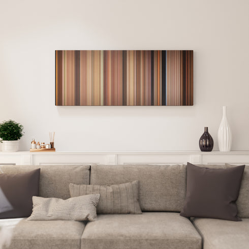 Father of the Bride canvas print in living room - film wall decor