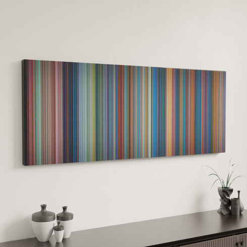The Swan Princess canvas art in modern interior - movie color palette