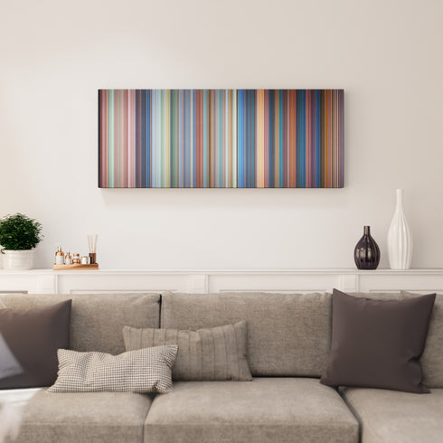 The Swan Princess canvas print in living room - film wall decor