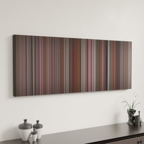 A Fish Called Wanda canvas art in modern interior - movie color palette