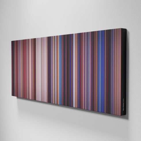 Side view of Buff's of Mars Attacks! Frome on the wall