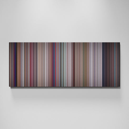Live and Let Die movie canvas wall art - color palette print