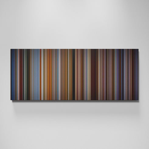 The Family Man movie canvas wall art - color palette print