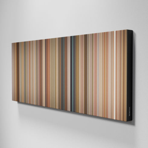 Side view of Buff's of Hot Rod Frome on the wall