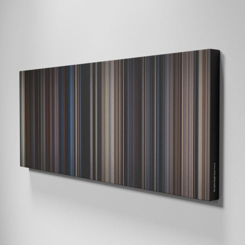 Side view of Buff's of The Dark Knight Rises Frome on the wall