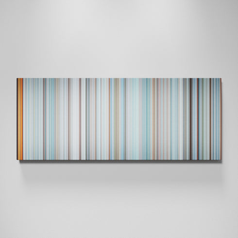 The Endless Summer movie canvas wall art - color palette print