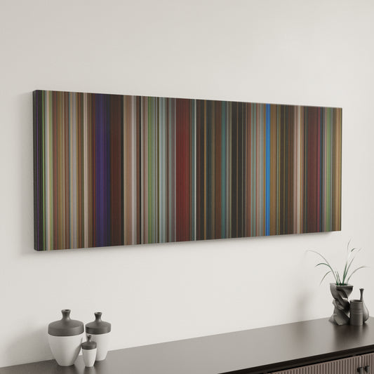 Minimal interior design with After Frome on the wall