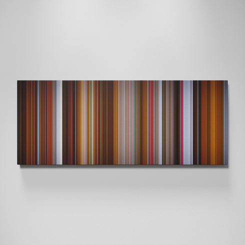 Rounders movie canvas wall art - color palette print
