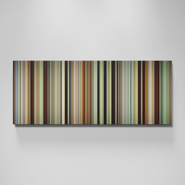 Out Of Africa movie canvas wall art - color palette print