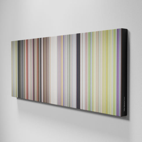 Side view of Buff's of Yellow Submarine Frome on the wall