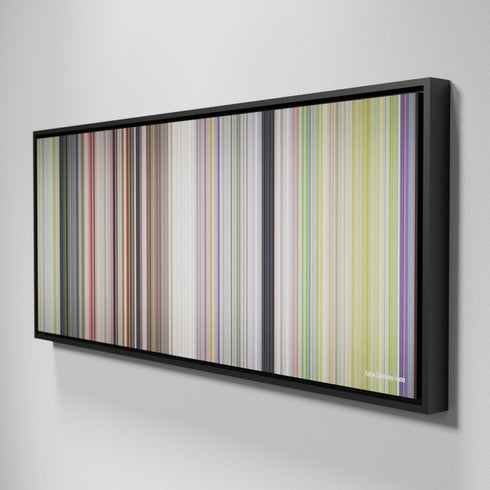 Side view of Framed Buff's of Yellow Submarine Frome on the wall