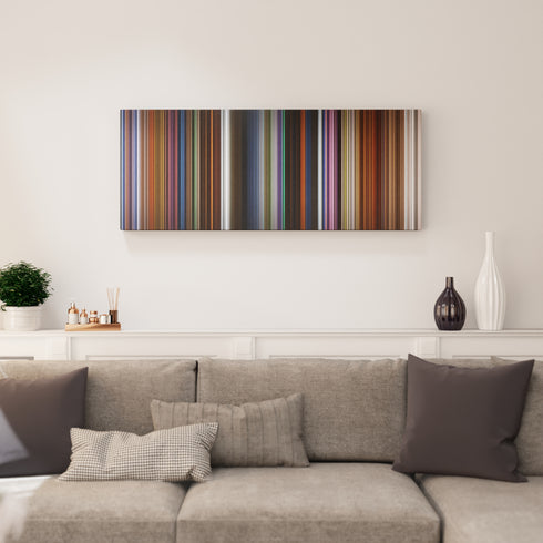 How to Train Your Dragon: The Hidden World canvas print in living room - film wall decor