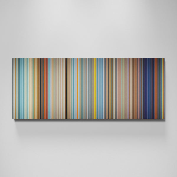 NausicaΓ€ of the Valley of the Wind movie canvas wall art - color palette print