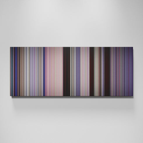 The Replacements movie canvas wall art - color palette print