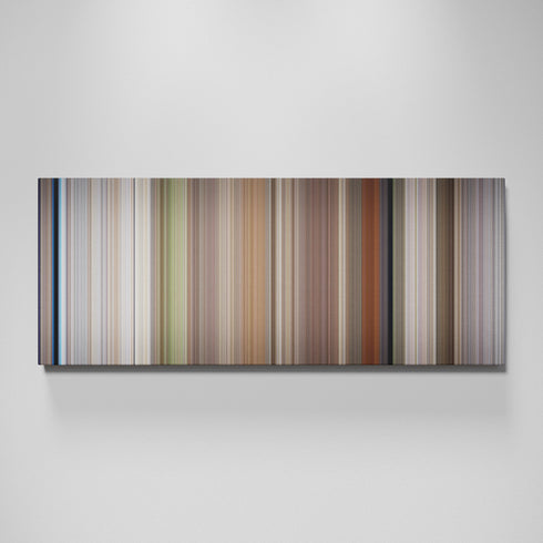 Planet of the Apes movie canvas wall art - color palette print
