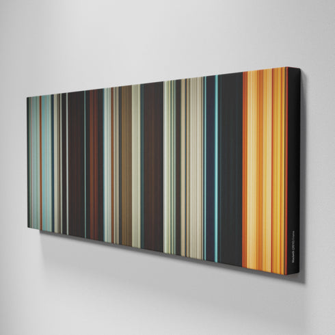 Side view of Buff's of Macbeth Frome on the wall