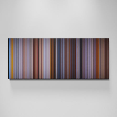 While You Were Sleeping movie canvas wall art - color palette print