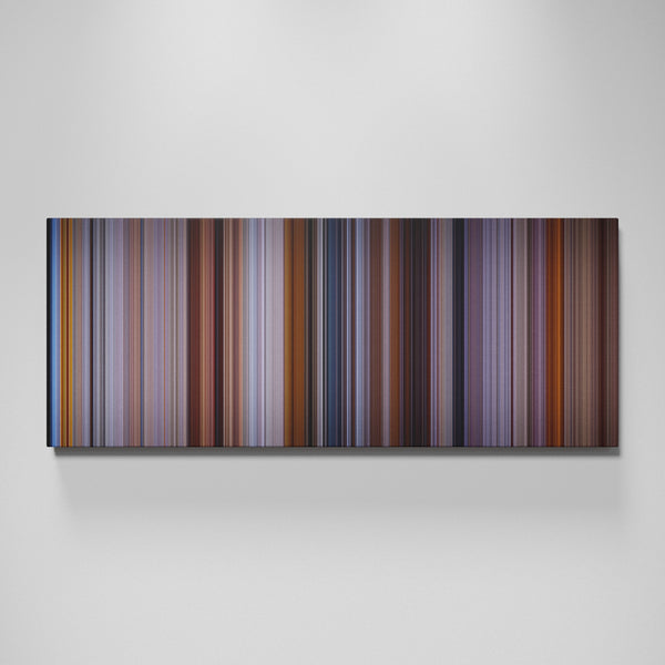 While You Were Sleeping movie canvas wall art - color palette print