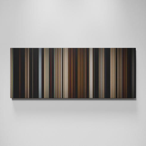 The Big Sick movie canvas wall art - color palette print