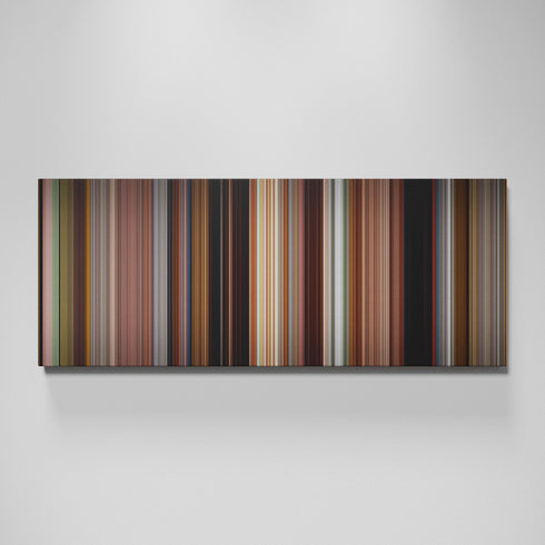 Once movie canvas wall art - color palette print