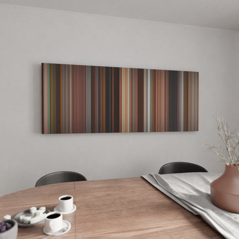 Once canvas wall art in kitchen - movie decor
