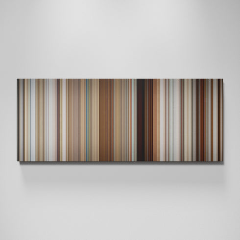 Stranger Than Fiction movie canvas wall art - color palette print